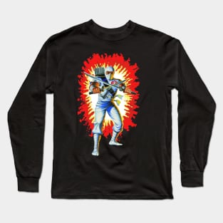 Storm Shadow GI Joe toy art card Long Sleeve T-Shirt